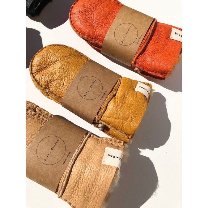 Kids Shearling Mittens
