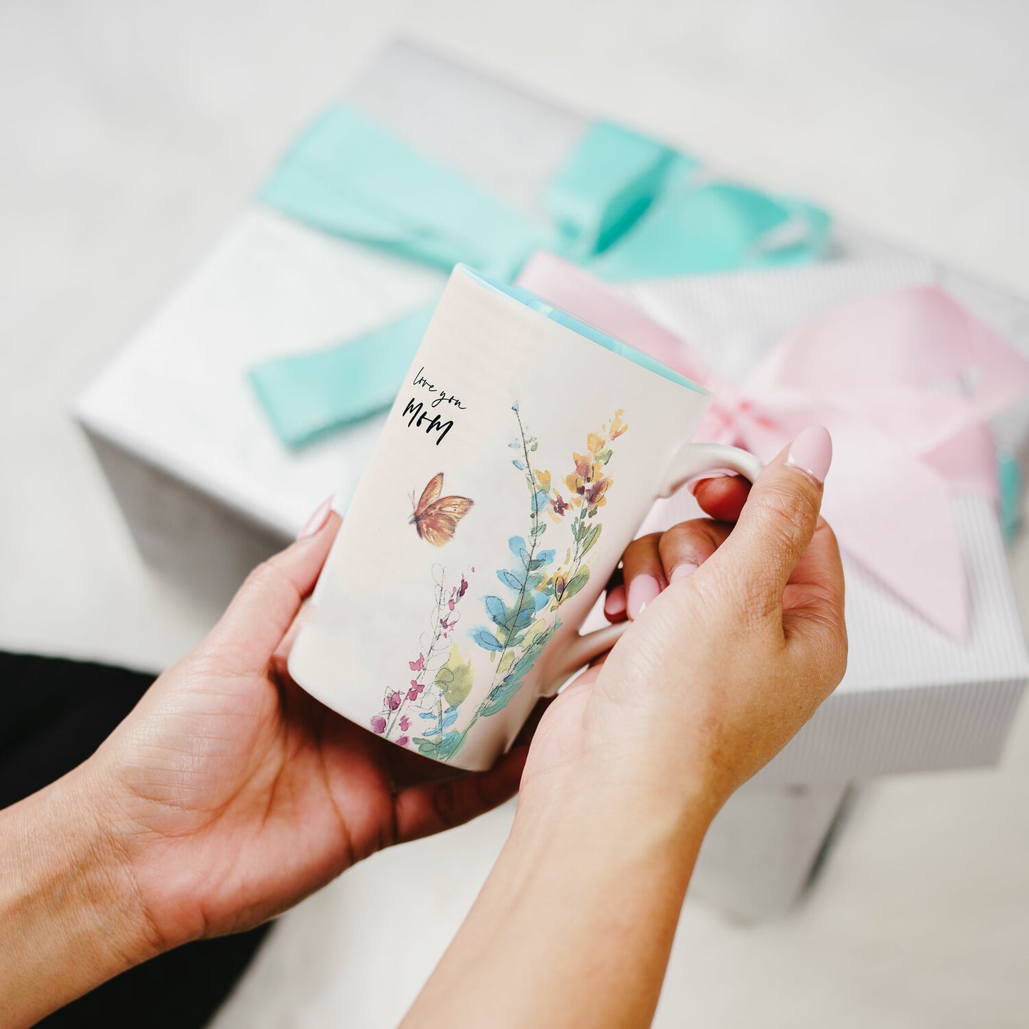 Love You Mom Coffee Mug