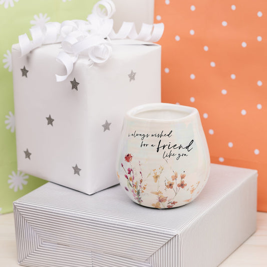 Friend 8 oz - 100% Soy Wax Candle Scent: Tranquility SKU: 13224