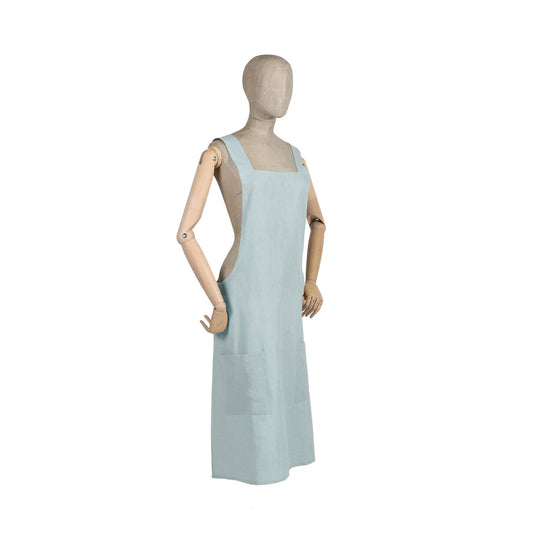 Provancal Apron - Quarry Blue