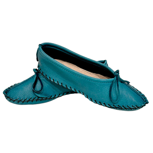 Turquoise Ballet Moccasin