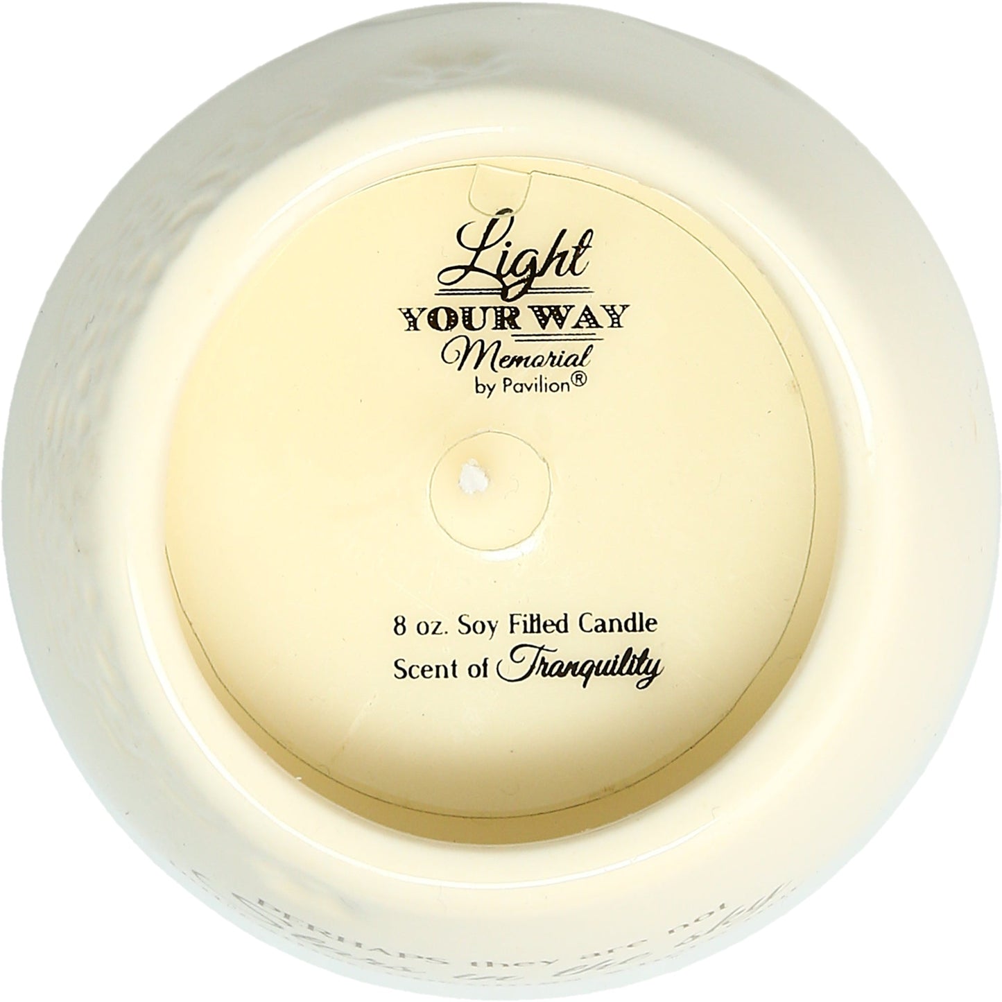 Light 8 oz - 100% Soy Wax Candle Scent: Tranquility 19176