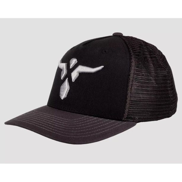 Wrangler 20X BLACK CROSSED SKULL hat