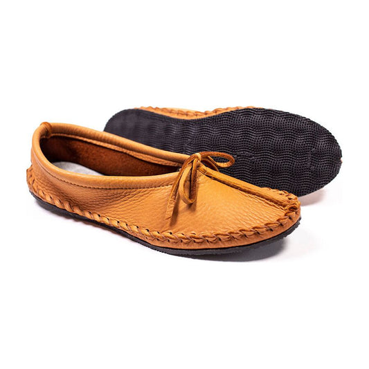 Saddle Tan Outdoor Ballet Slippers