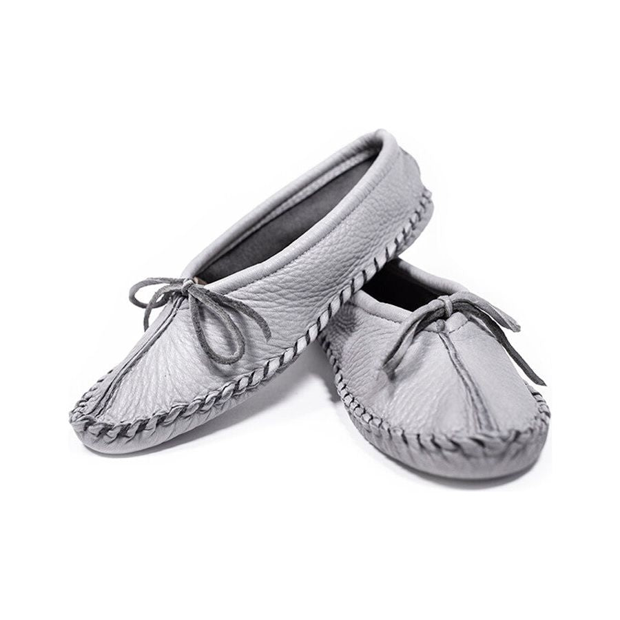 Dove Grey Ballet Moccasins