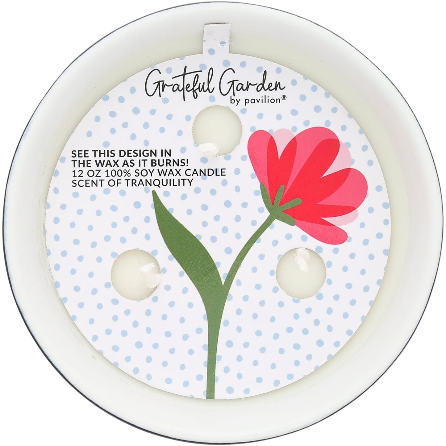 Beautiful Mom 100% Soy Wax Reveal Triple Wick Candle