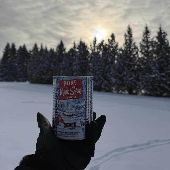 Maple Syrup Candle – 540 Ml Iconic Tin Can (Wood Wick)