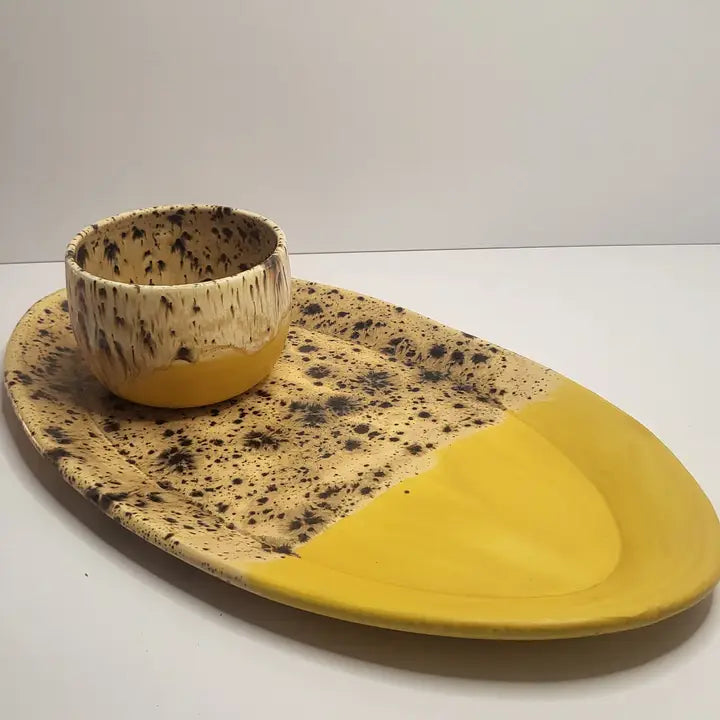 Sunstone Platter - Stoney Ridge Pottery