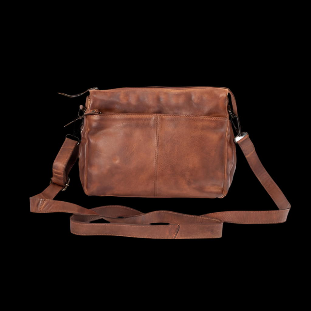 Leather Shoulder Bag June GW6838COG