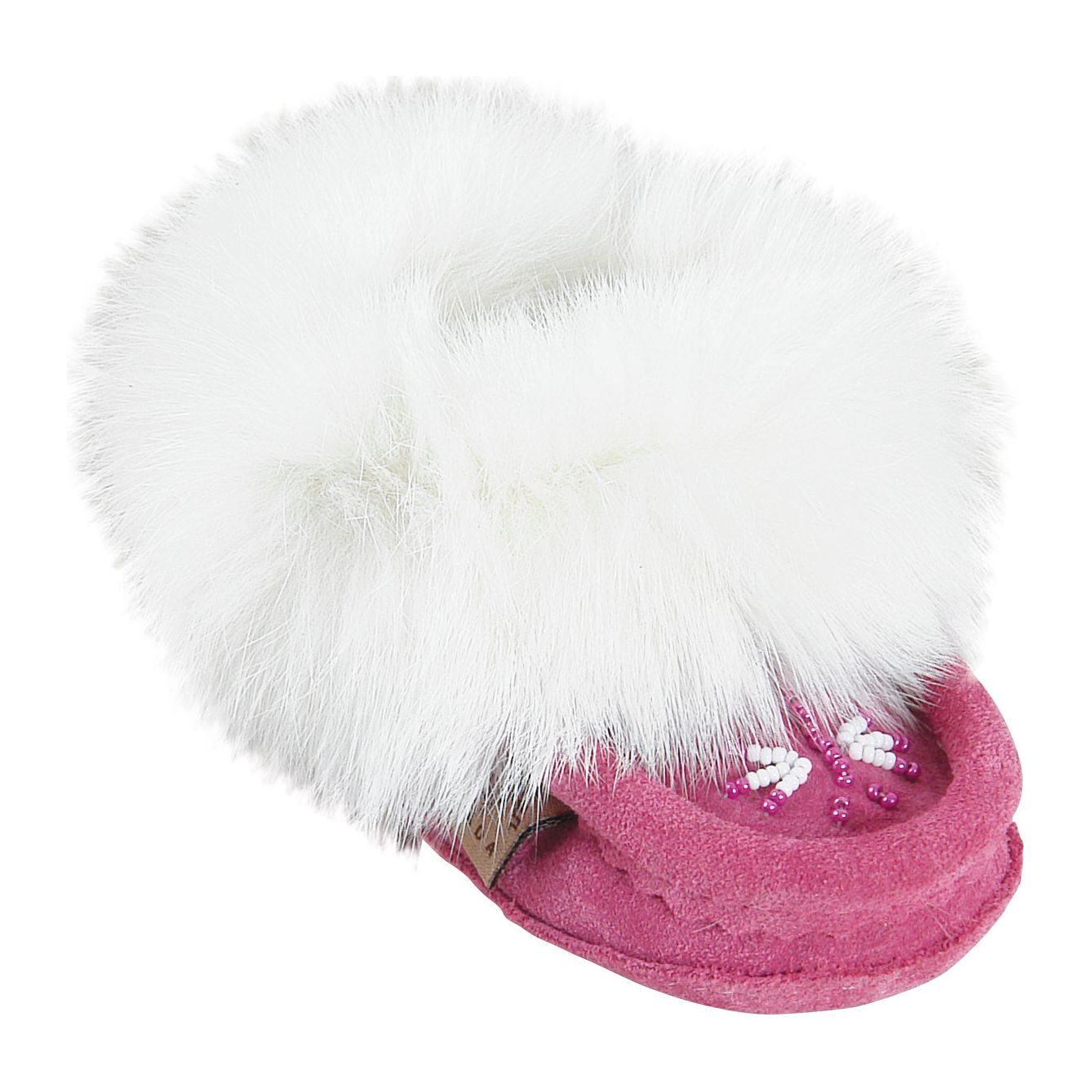 Youth Moccasins 698 Fuchsia