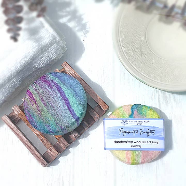 Felted: Body Cleansing Bar - Lavender & Aloe