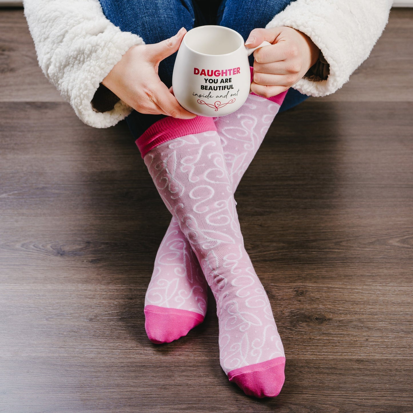 Daughter 15.5 oz Mug and Sock Set