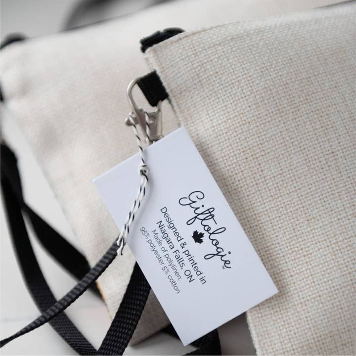 Flutter Linen Blend Accessory Bag