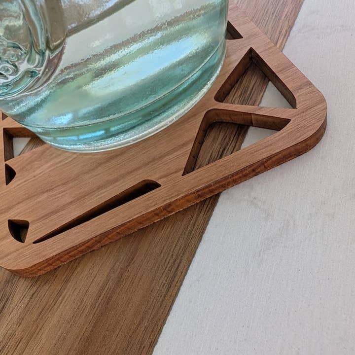 Handmade Simple Maple Leaf Coast (set of 4)