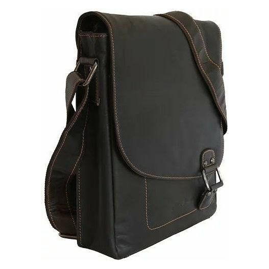Leather Shoulder Bag Torquay - GW836 Brown