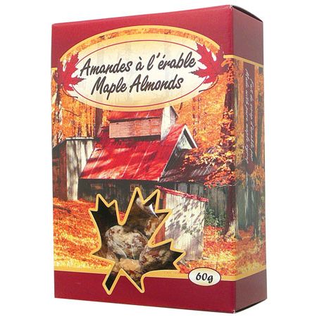 Maple Almonds - 60g