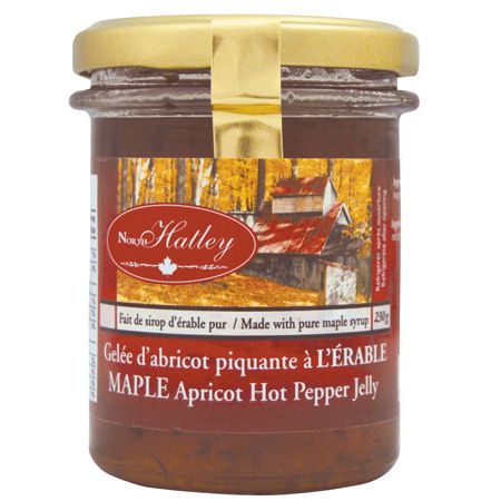 Maple Apricot Hot Pepper Jelly 230g
