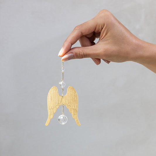 Wings/Protection Mini Suncatcher