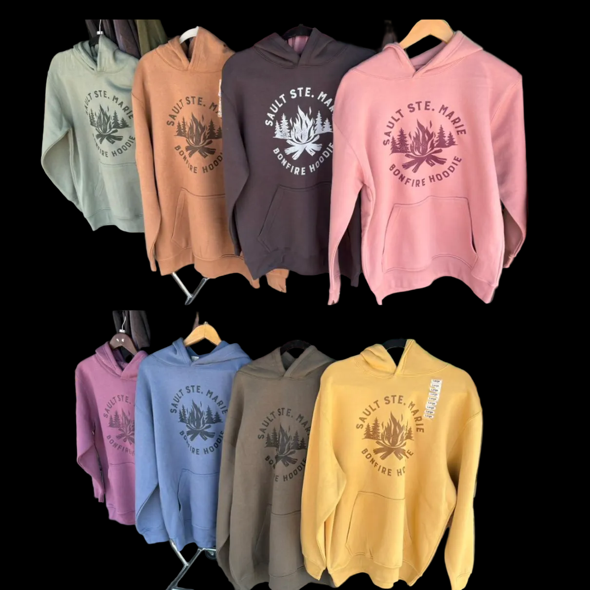 BON FIRE Hoodies