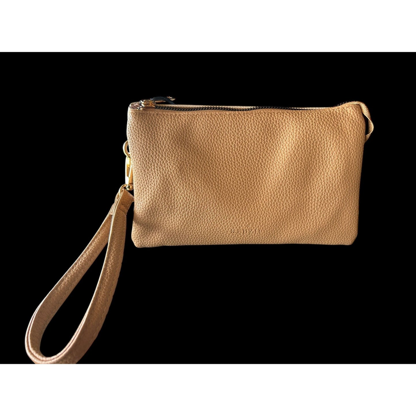 KEDZIE ECLIPSE CONVERTIBLE WALLET CROSSBODY - Nude/Brown