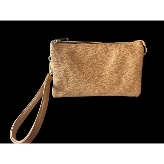 KEDZIE ECLIPSE CONVERTIBLE WALLET CROSSBODY - Nude/Brown