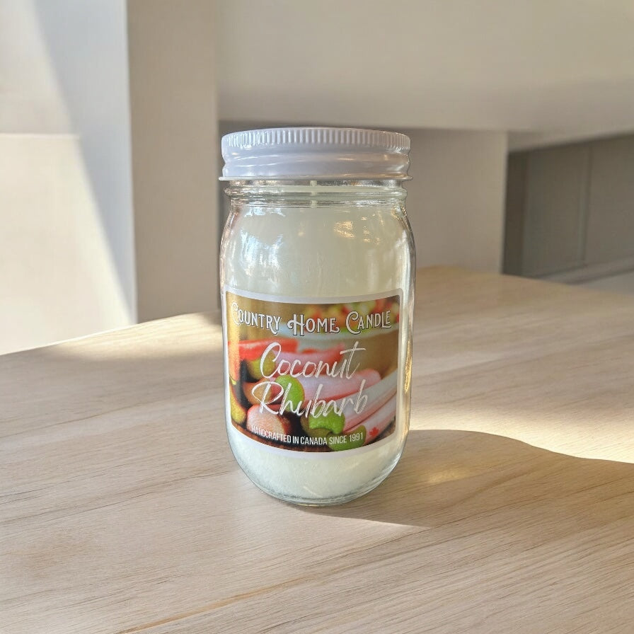 Coconut Rhubard 16 oz CHC Candle