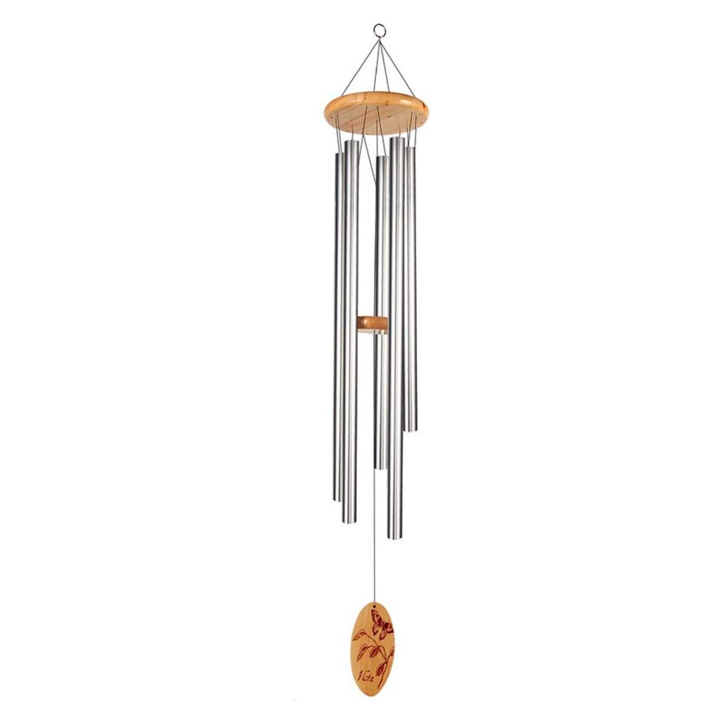 Vista Windchime 44" Silver