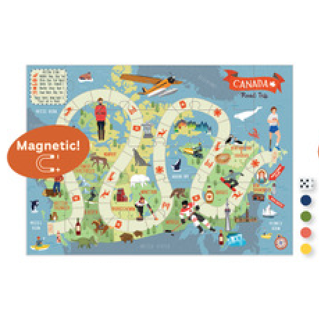 Canadian Road Trip Travel Magnetic Game - 44500