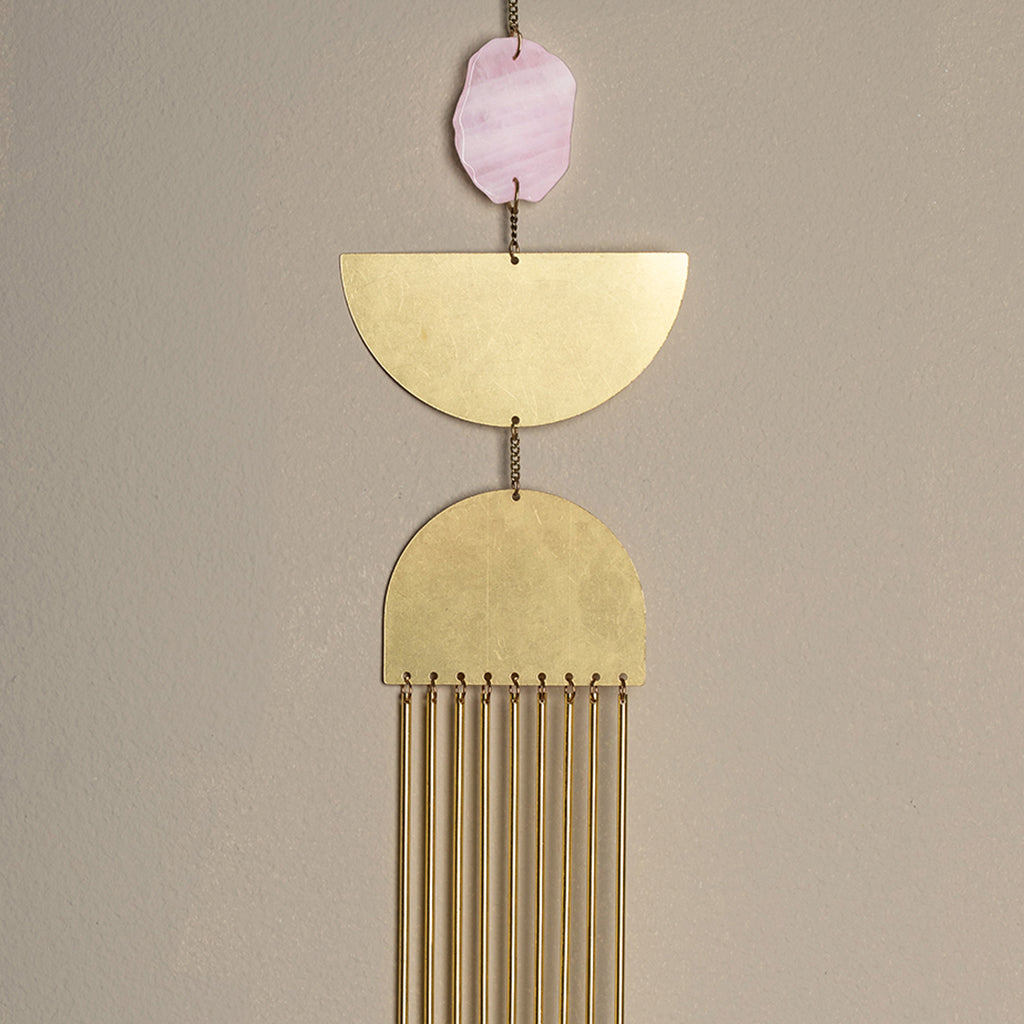 Wall Hanging - Nebula/Rose Quartz