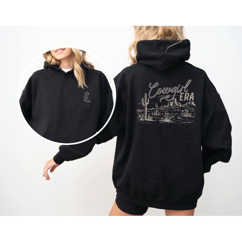 Cowgirl Hoodie Boho Clothing Western Country Girl