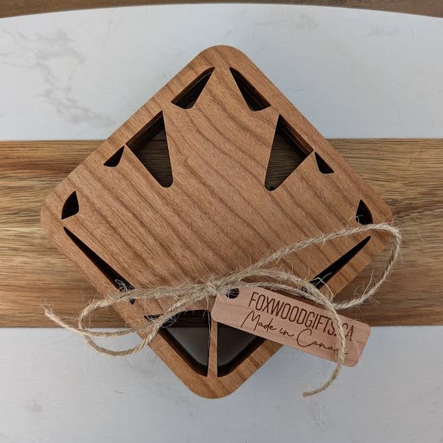 Handmade Simple Maple Leaf Coast (set of 4)