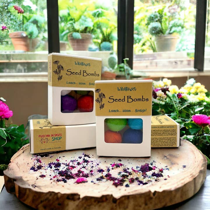 Seed Bombs - 6 Pack - Canadian Wildflowers