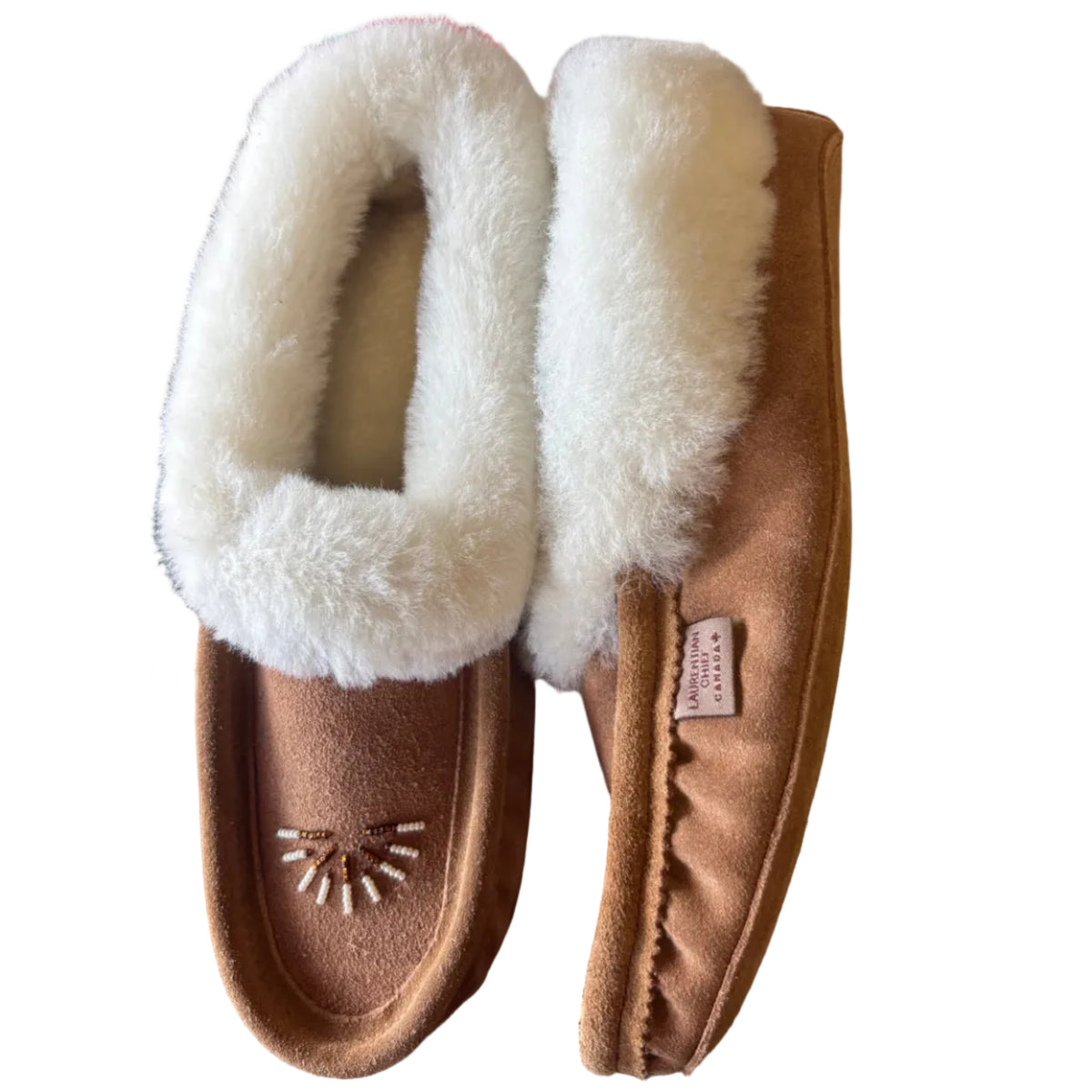Ladies Shearling Lined Moccasin