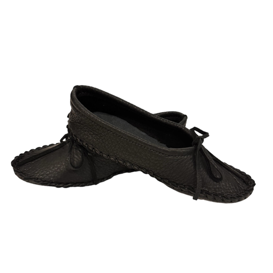 Black Ballet Moccasins
