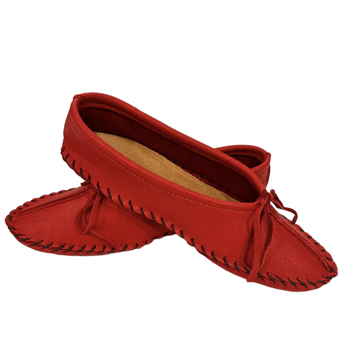 Red Ballet Moccasins