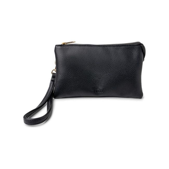Eclipse Convertible Wallet Crossbody - Black