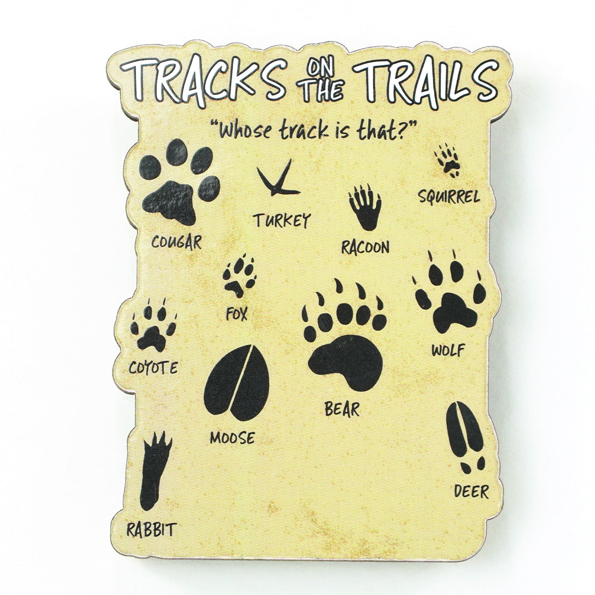 Tracks on the Trail Magnet