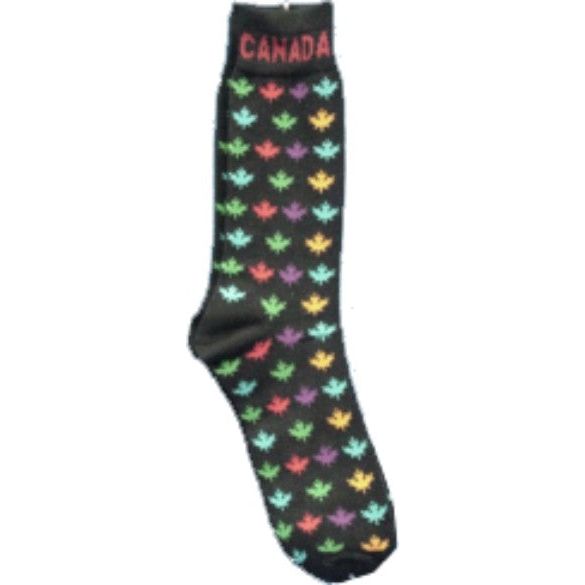 Dult Socks - Canada Black