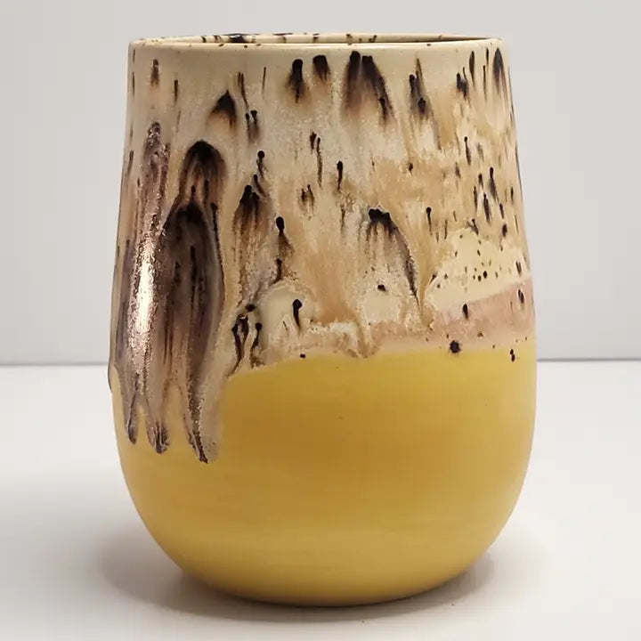 Sunstone Wine Cup - Stoney Ridge Pottery