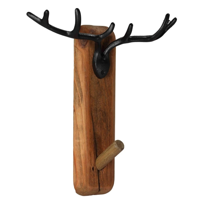 Reclaimed Wooden Antler Coat Hook