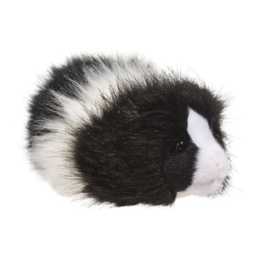 4112 Angora Blk&wht Guinea pig by Douglas