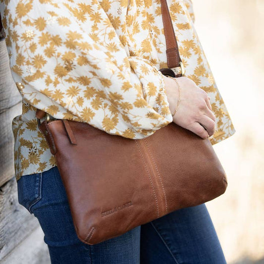 Clairmont Leather Crossbody Bag