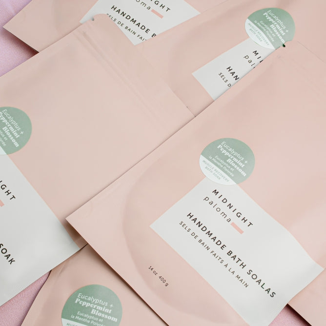 Eucalyptus + Peppermint Blossom Muscle Recovery Bath Soak