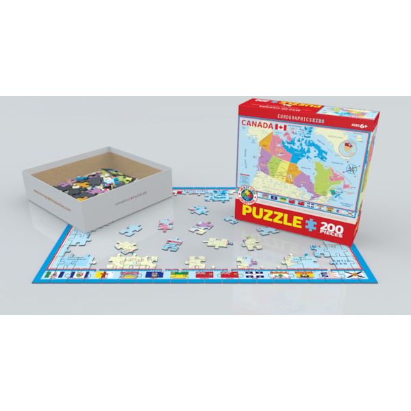 Map Of Canada Puzzle