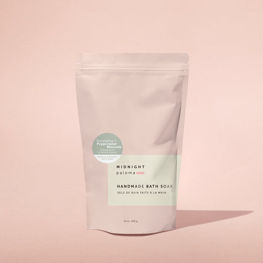 Eucalyptus + Peppermint Blossom Muscle Recovery Bath Soak