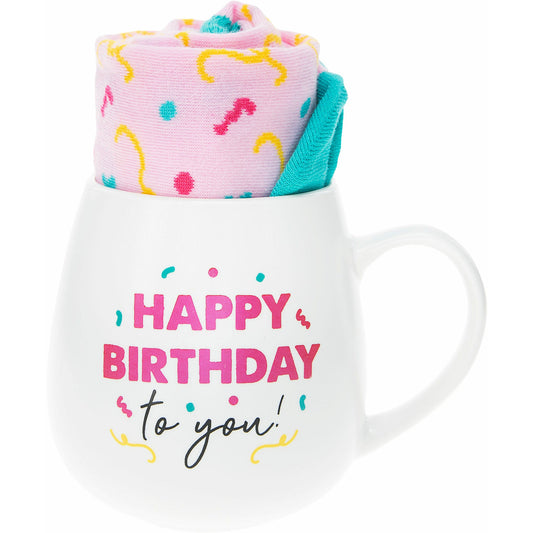 Birthday 15.5 oz Mug and Sock Set