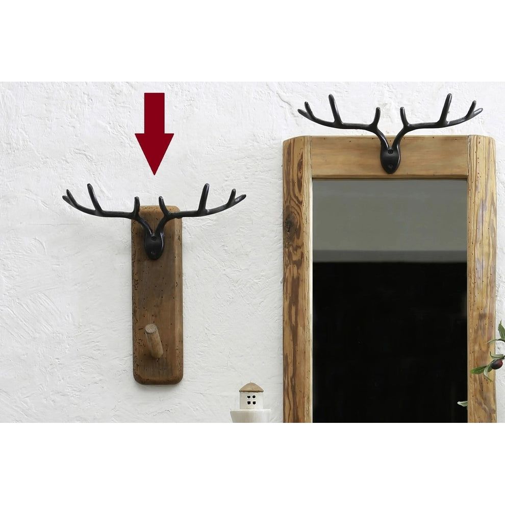 Reclaimed Wooden Antler Coat Hook