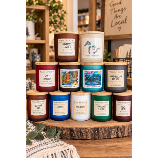 Yummy Soy Scents 10 oz Candles