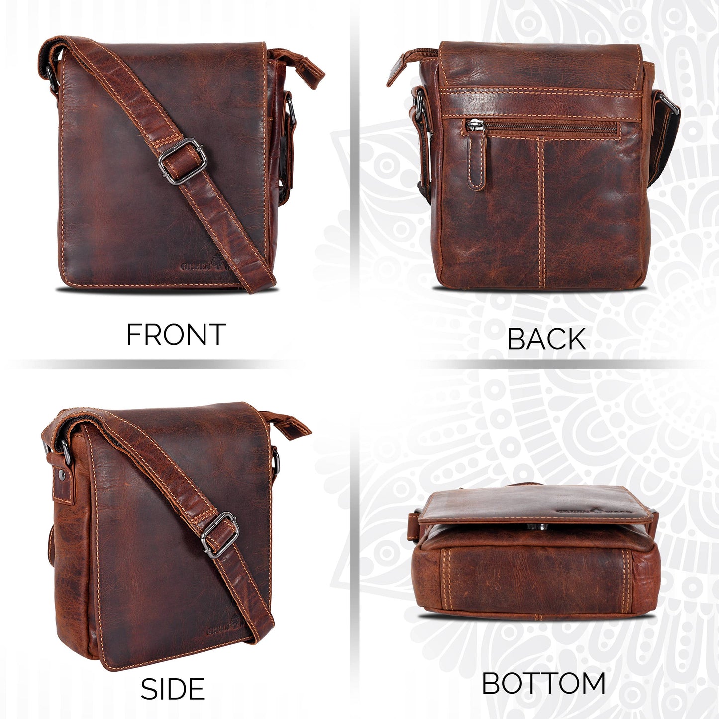 Leather Shoulder Bag LunaGW191048