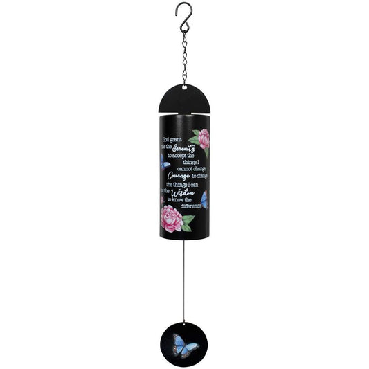 Chime Cyl 22" Serenity Prayer - CS10701